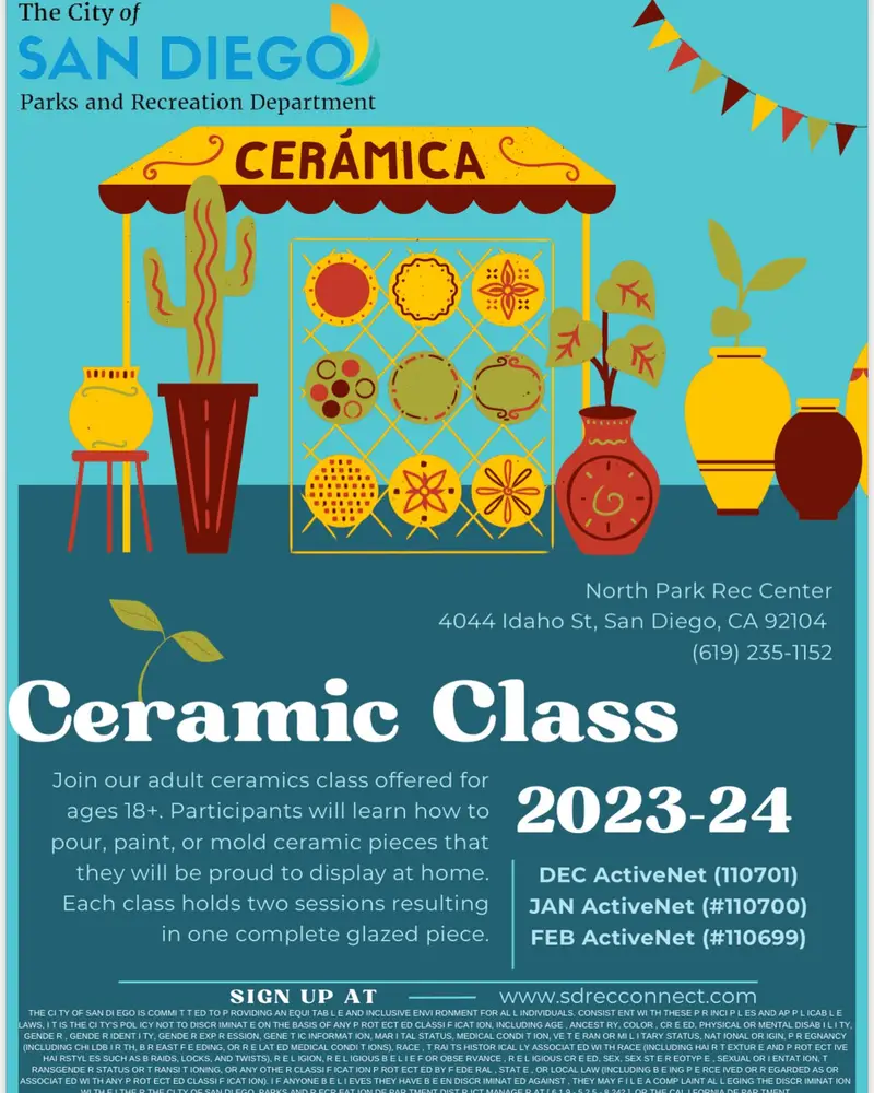 Main image for Ceramics Adult Classes - 1st Thursday