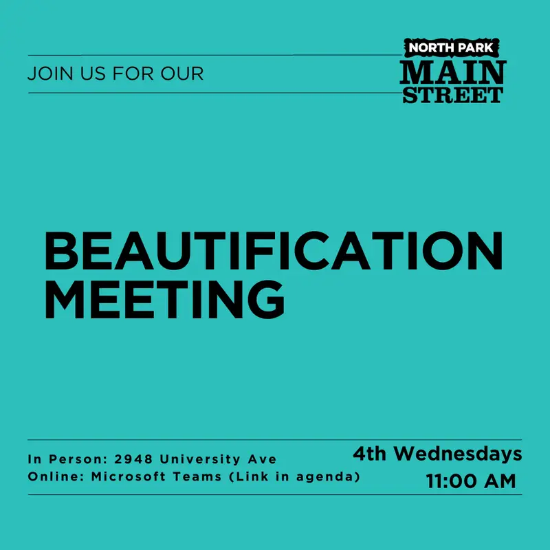 Main image for Beautification Committee Meeting